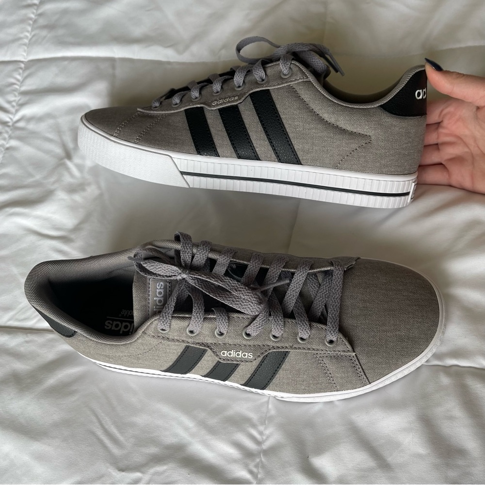 Men’s Adidas Canvas Sneakers -NEVER WORN